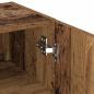 Preview: TV-Schränk mit LED-Lichtleisten 4 pcs Altholz Holzwerkstoff