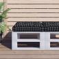 Preview: ARDEBO.de - Palettenkissen Schwarz Karomuster 58x58x10 cm Oxford-Gewebe