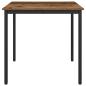 Preview: Esstische 80 x 80 x 75 cm Holzwerkstoff Eichenholz Quadratisch