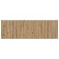 Preview: Kopfteil mit Schrank 3 Stk. Artisan-Eiche Holzwerkstoff
