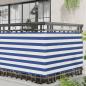 Preview: Balkonsichtschutz 100 x 800 cm Oxford-Stoff Rechteckig