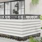Preview: Balkonsichtschutz 75 x 800 cm Oxford-Stoff Rechteckig