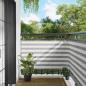 Preview: ARDEBO.de - Balkonsichtschutz 90 x 200 cm Oxford-Stoff Rechteckig
