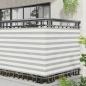 Preview: Balkonsichtschutz 120 x 700 cm Oxford-Stoff Rechteckig
