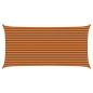 Preview: Sonnensegel Orange und Braun 6 x 3 m 100 % Polyester Oxford