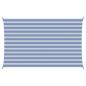 Preview: Sonnensegel Blau und Weiß 8 x 5 m 100 % Polyester Oxford