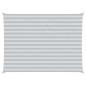 Preview: Sonnensegel Hellgrau und Weiß 8 x 6 m 100 % Polyester Oxford