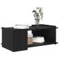 Preview: Couchtisch Schwarz Eichen-Optik 90 x 50 x 33 cm Holzwerkstoff