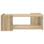 Preview: Couchtisch Sonoma-Eiche 90 x 50 x 33 cm Holzwerkstoff