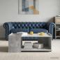 Preview: ARDEBO.de - Couchtisch Betongrau 90 x 50 x 33 cm Holzwerkstoff