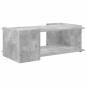 Preview: Couchtisch Betongrau 90 x 50 x 33 cm Holzwerkstoff