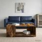 Preview: Couchtisch Räuchereiche 90 x 50 x 33 cm Holzwerkstoff