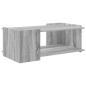 Preview: Couchtisch Sonoma-Grau 90 x 50 x 33 cm Holzwerkstoff