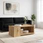Preview: ARDEBO.de - Couchtisch Artisan-Eiche 90 x 50 x 33 cm Holzwerkstoff