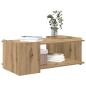 Preview: Couchtisch Artisan-Eiche 90 x 50 x 33 cm Holzwerkstoff