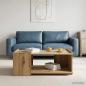 Preview: Couchtisch Artisan-Eiche 90 x 50 x 33 cm Holzwerkstoff