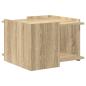 Preview: Couchtisch Sonoma-Eiche 50,5 x 50 x 33 cm Holzwerkstoff