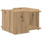 Preview: Couchtisch Artisan-Eiche 50,5 x 50 x 33 cm Holzwerkstoff