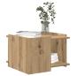 Preview: Couchtisch Artisan-Eiche 50,5 x 50 x 33 cm Holzwerkstoff