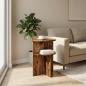 Preview: Beistelltisch mit Speicher Altholz Ø 39,5 x 55 cm Holzwerkstoff