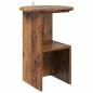 Preview: Beistelltisch Altholz Ø 39,5 x 55 cm Holzwerkstoff