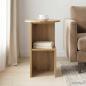 Preview: Beistelltisch Artisan-Eiche Ø 39,5 x 55 cm Holzwerkstoff