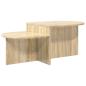 Preview: Couchtisch Sonoma-Eiche 100 x 50 x 40 cm Holzwerkstoff
