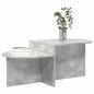 Preview: Couchtisch Betongrau 100 x 50 x 40 cm Holzwerkstoff