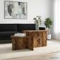 Preview: Couchtisch Räuchereiche 100 x 50 x 40 cm Holzwerkstoff