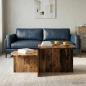 Preview: Couchtisch Altholz 100 x 50 x 40 cm Holzwerkstoff