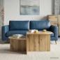 Preview: ARDEBO.de - Couchtisch Artisan-Eiche 100 x 50 x 40 cm Holzwerkstoff