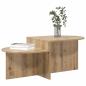 Preview: Couchtisch Artisan-Eiche 100 x 50 x 40 cm Holzwerkstoff