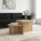 Preview: Couchtisch Artisan-Eiche 100 x 50 x 40 cm Holzwerkstoff