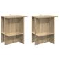 Preview: Couchtisch 2 stk. Sonoma-Eiche 40 x 30 x 49 cm Holzwerkstoff