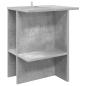 Preview: Couchtisch 2 stk. Betongrau 40 x 30 x 49 cm Holzwerkstoff