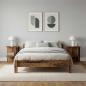 Preview: ARDEBO.de - Couchtisch 2 stk. Altholz 40 x 30 x 49 cm Holzwerkstoff