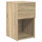 Preview: Bettschrank Sonoma-Eiche 29 x 31,5 x 49 cm Holzwerkstoff