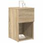 Preview: Bettschrank 2 Stk. Sonoma-Eiche 29 x 31,5 x 49 cm Holzwerkstoff