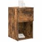 Preview: Bettschrank Räuchereiche 29 x 31,5 x 49 cm Holzwerkstoff