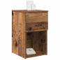 Preview: Bettschrank 2 Stk. Altholz 29 x 31,5 x 49 cm Holzwerkstoff
