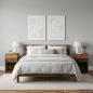 Preview: Bettschrank 2 Stk. Altholz 29 x 31,5 x 49 cm Holzwerkstoff