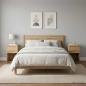 Preview: Bettschrank 2 stk. Artisan-Eiche 29 x 31,5 x 49 cm