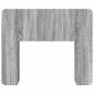 Preview: Kopfteil Schrank mit Speicher Graues Sonoma Holzwerkstoff