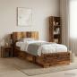 Preview: Kopfteil Schrank mit Speicher Altholz Holzwerkstoff
