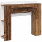 Preview: Kopfteil Schrank mit Speicher Altholz Holzwerkstoff