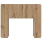 Preview: Kopfteil Schrank Artisan-Eiche 80 cm Holzwerkstoff