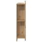 Preview: Kopfteil Schrank Artisan-Eiche 80 cm Holzwerkstoff