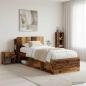 Preview: Kopfteil Schrank mit Speicher Altholz Holzwerkstoff