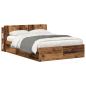Preview: Kopfteil Schrank mit Speicher Altholz Holzwerkstoff