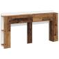 Preview: Kopfteil Schrank mit Speicher Altholz Holzwerkstoff